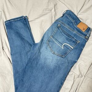 American Eagle Outfitters Blue Skinny Jeans